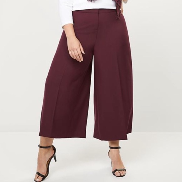 lane bryant cropped pants